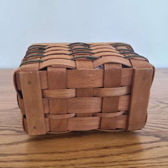 Vintage Crazy Mountain Basket There's No Place Like Home Artist Angela Anderson - Picture 16 of 16